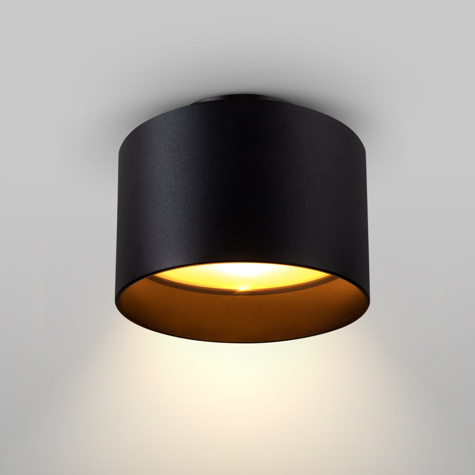 Maytoni Technical Planet Черный Потолочный светильник LED 16W 1150Лм C009CW-L16B — миниатюра 3