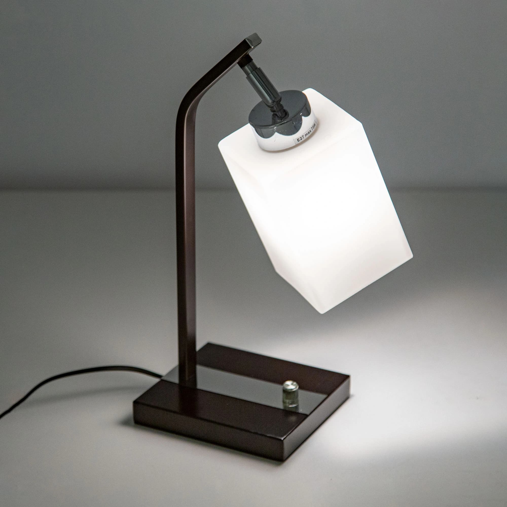 Citilux CL123811 Маркус Хром+Венге Светильник Настольный — миниатюра 6