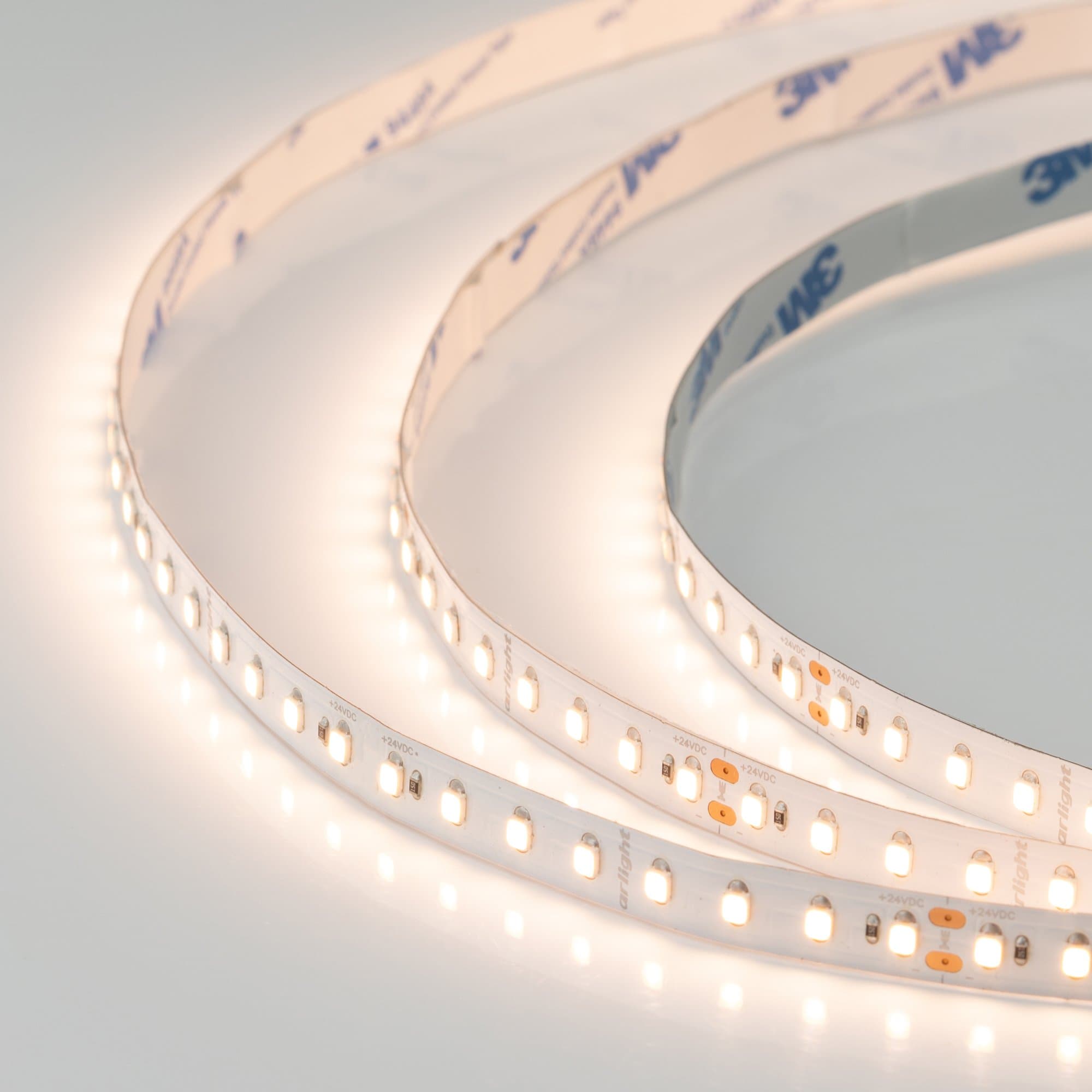 Arlight Светодиодная лента герметичная SHOP-SC-A112-10mm 24V Warm2400-Bread (18.4 W/m, IP54, 2835, 5m) (-) 028744(2) — миниатюра 2
