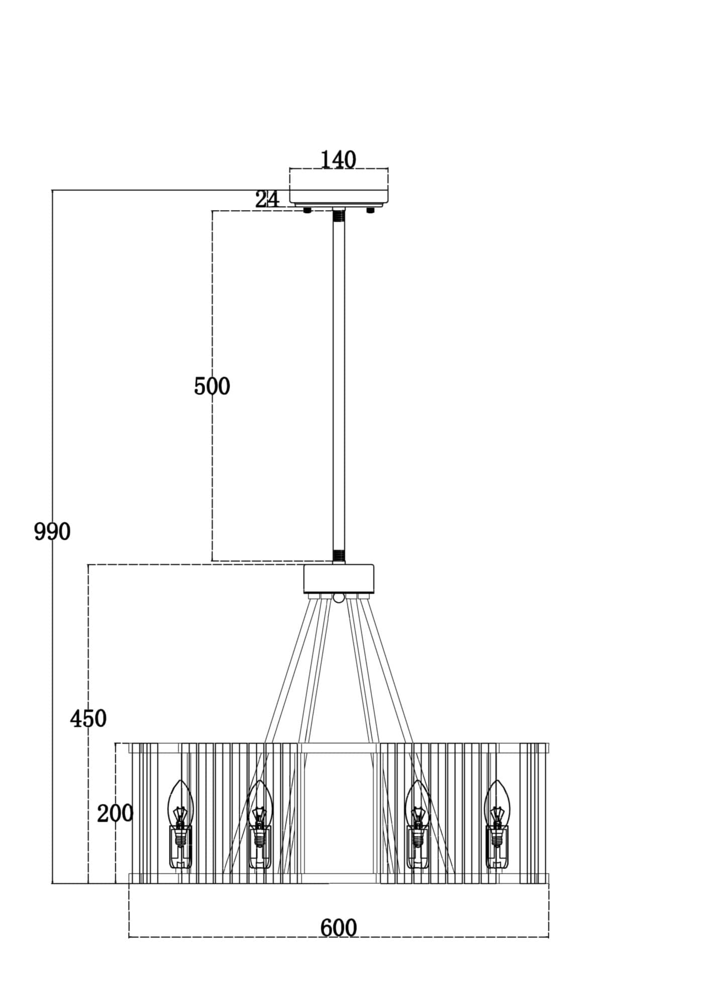 Maytoni Neoclassic Золото Светильник подвесной MOD087PL-06G — миниатюра 5