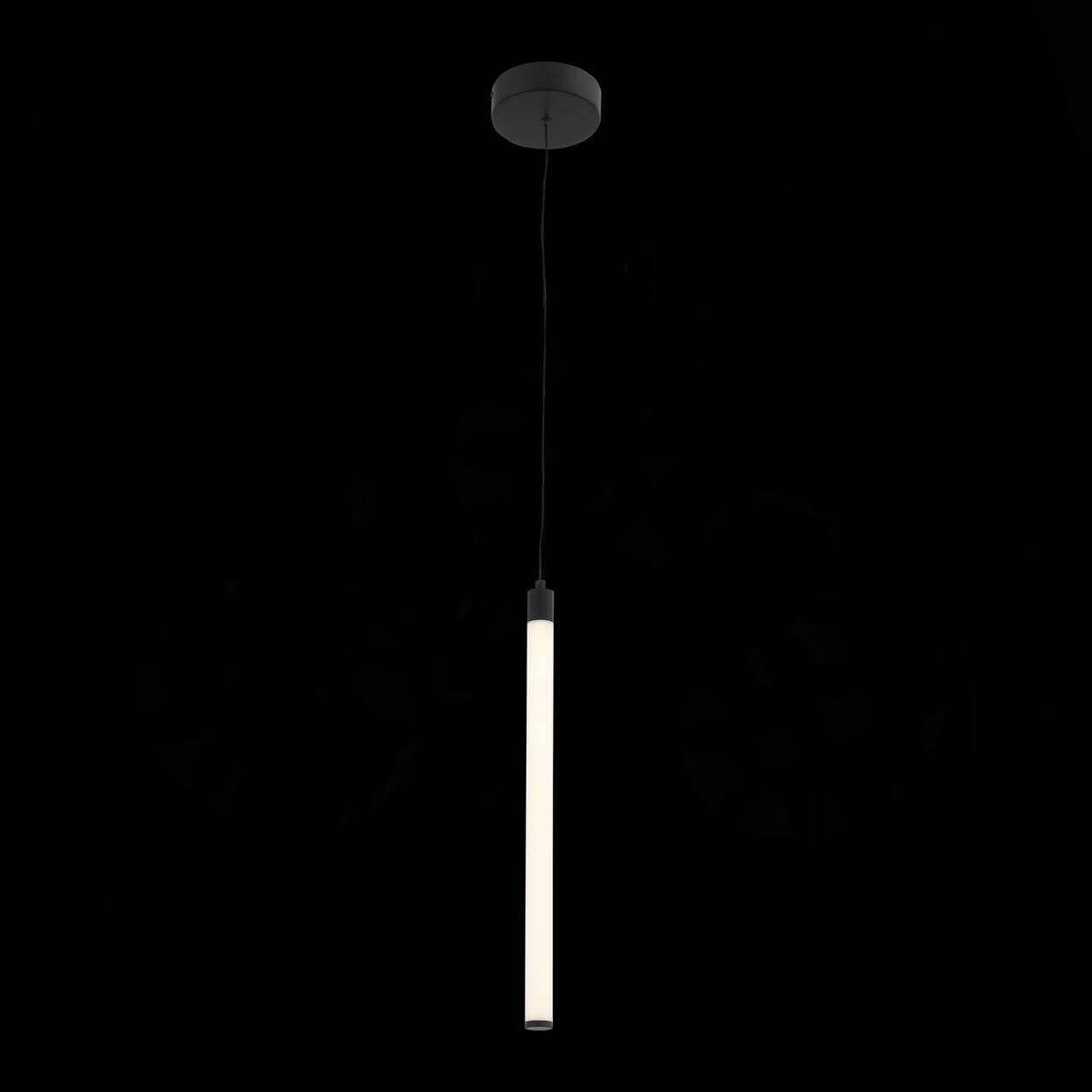 ST LUCE SL393.403.01 Подвес  Черный/Белый LED 1*10W — миниатюра 4