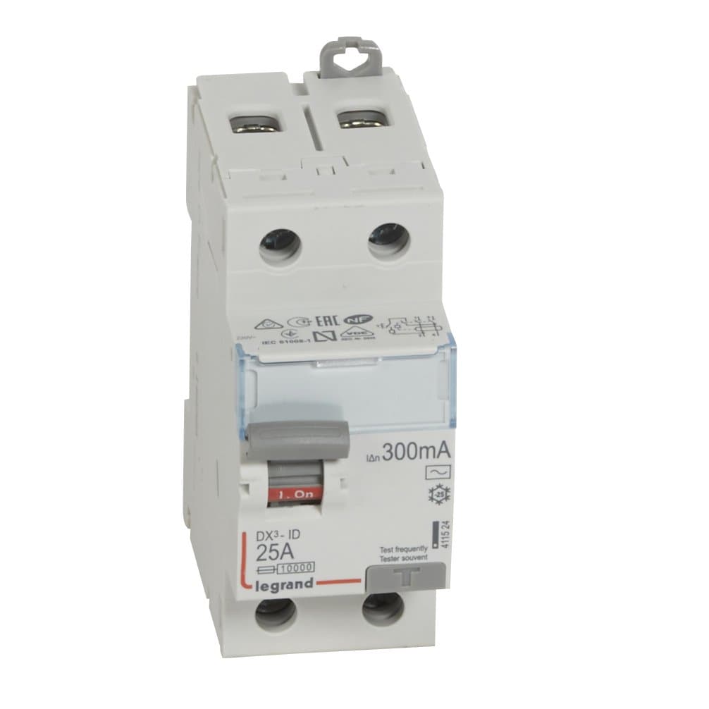 Legrand DX3 УЗО 2P 25А 300мА-AC 411524 — миниатюра 1