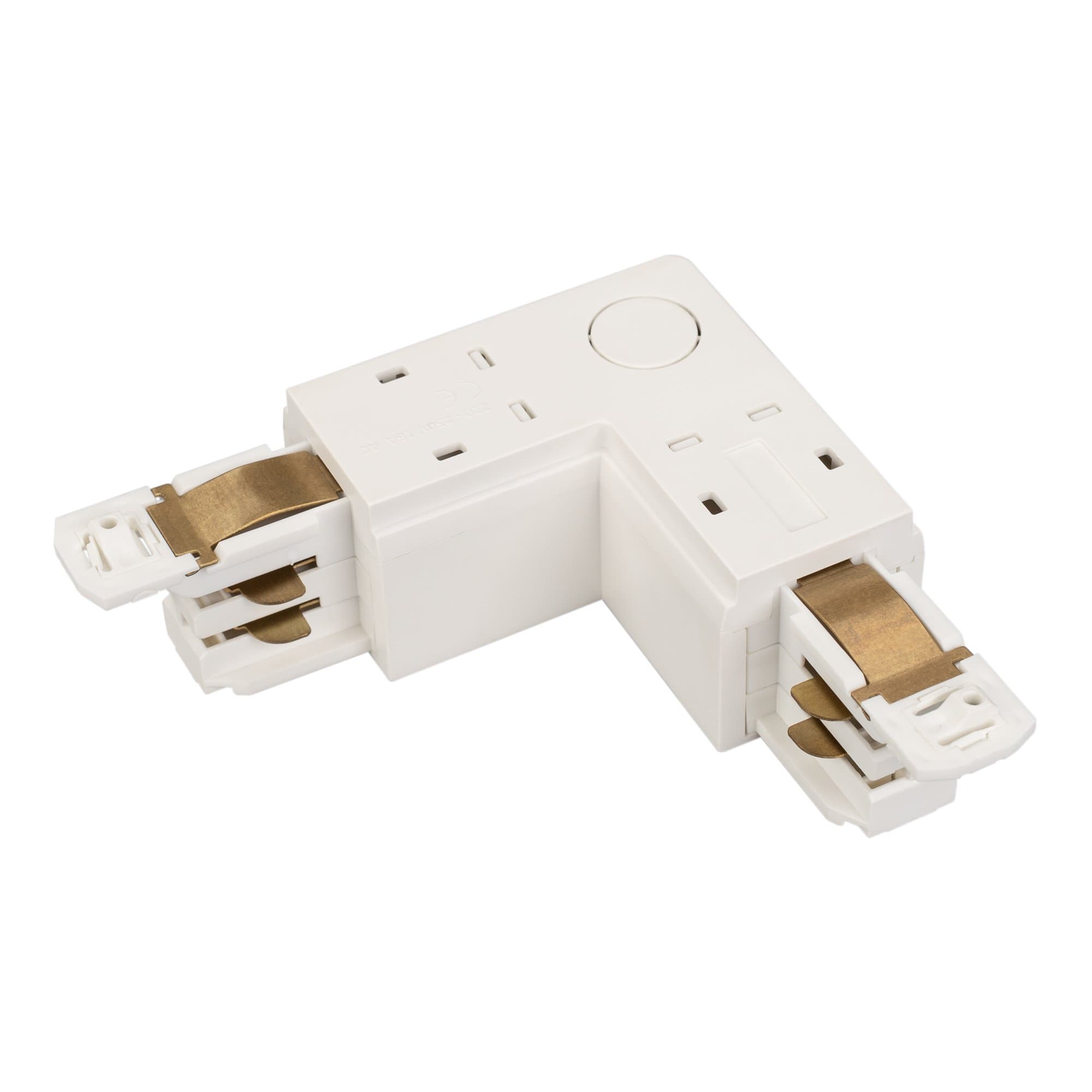 Arlight Коннектор угловой LGD-4TR-CON-L-EXT-WH (D) (IP20 Пластик, 3 года) 029299