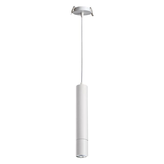 Novotech 370402 NT18 102 белый подвес встраиваемый IP20 GU10 50W 220V PIPE