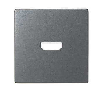 Simon S82 Concept Матовый титан, Накладка для розетки HDMI 8201094-096