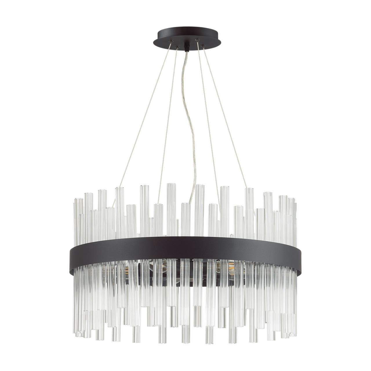 Lumion 5272/5 MODERNI LN23 черный Люстра E14 5*40W 220V MITSUKO