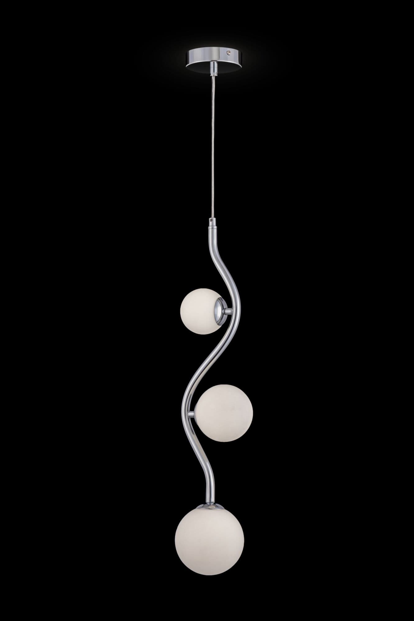 Maytoni Modern Uva Хром Подвесной светильник MOD059PL-03CH — миниатюра 4