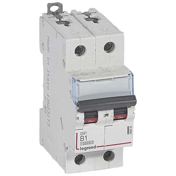 Legrand DX3 Автоматический выключатель 2P 1A (B) 10kA/16kA 408935 — миниатюра 2