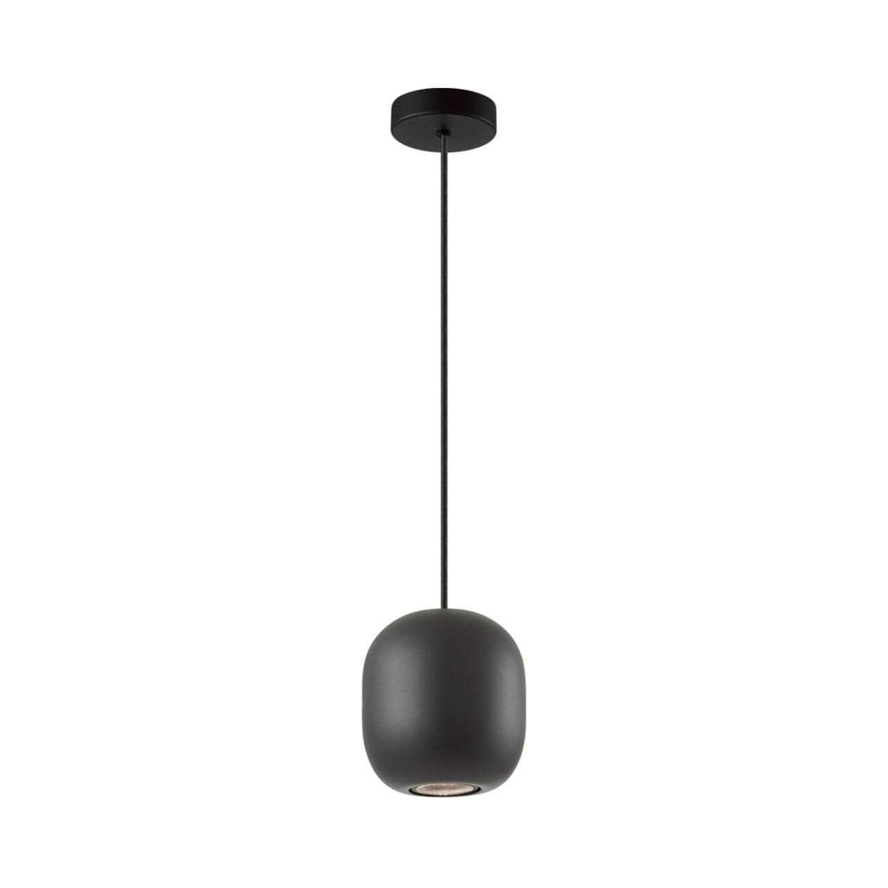 Odeon Light 5060/1BA PENDANT ODL24 313 черный/металл Подвес GU10 LED 4W COCOON