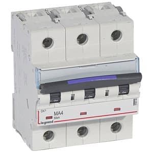 Legrand DX3 Автоматический выключатель 50кА 4А 3P MA 410248 — миниатюра 2
