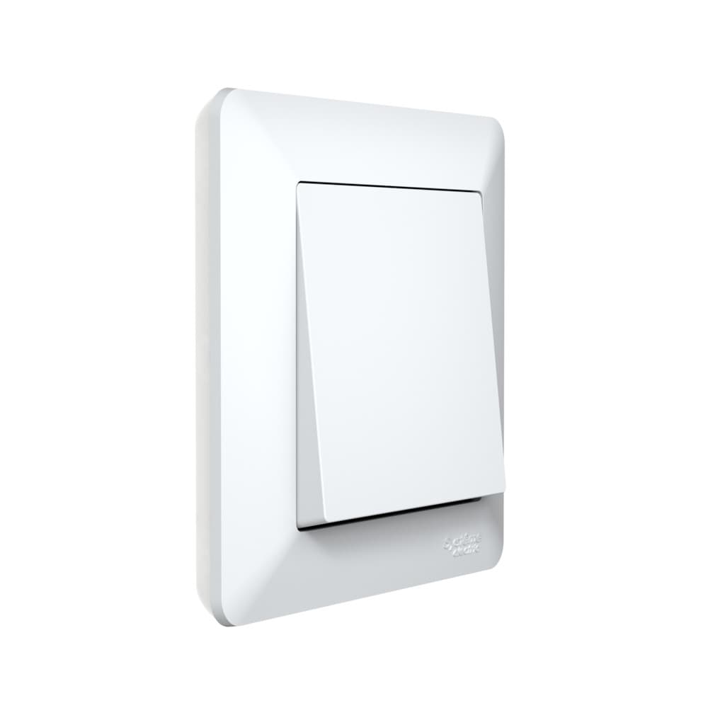 Systeme Electric AtlasDesign Air Лотос/дымчатый белый Рамка 1-ая — миниатюра 4