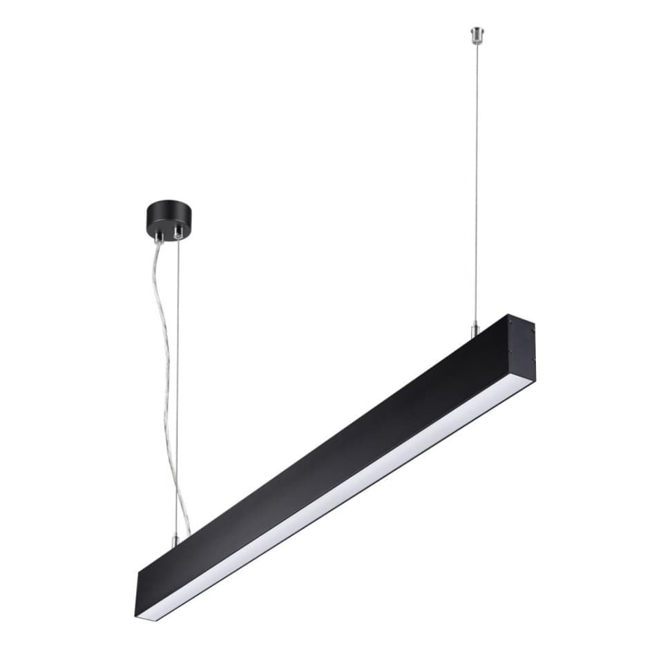 Novotech 358880 OVER NT22 черный Светильник подвесной светодиодный IP20 LED 4000K 30W вниз + 12W вверх 220V ITER