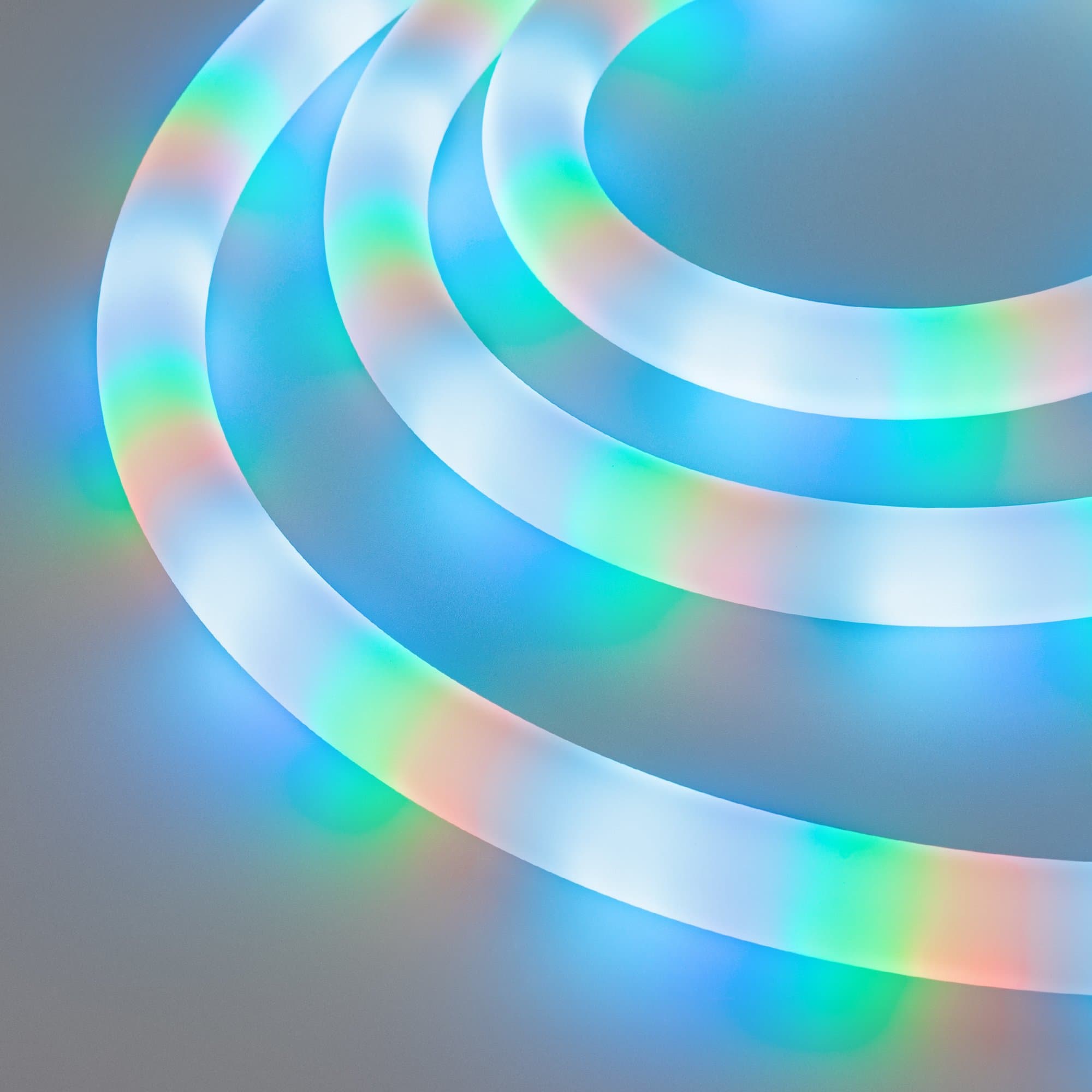 Arlight Лента герметичная SPI-MOONLIGHT-TOP-F180-D25mm 12V RGB-PX2 360deg (20 W/m, IP65, 3535, 3m, wire x1) (Прямой вывод кабеля) 037564