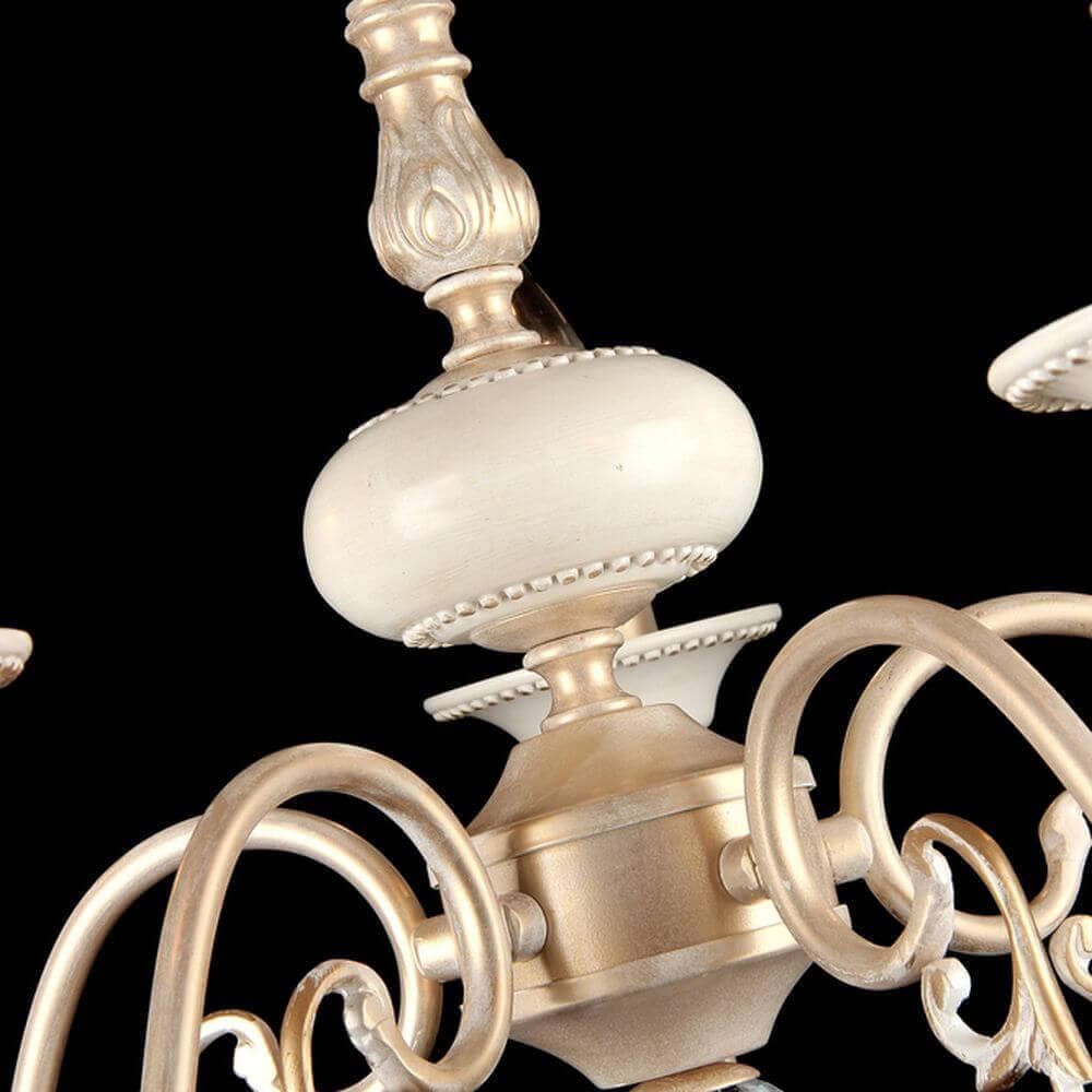 Maytoni Elegant Perla Кремовый с Золотом Люстра 5xE14 60W ARM337-05-R — миниатюра 9