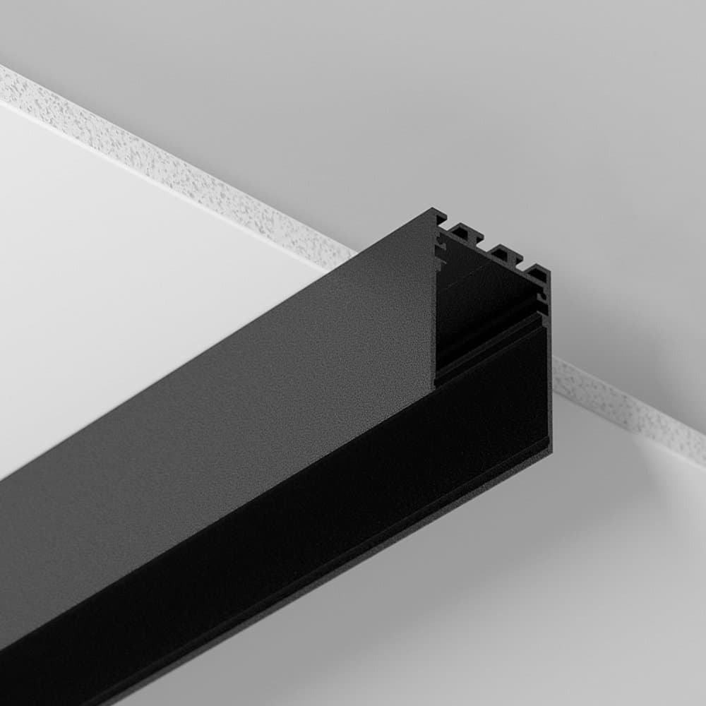 Briaton Трек MAGNITECH-TRACK-OUT-2500 BLACK (накладной) ЧЕРНЫЙ (24V Металл, 3 года) 024505 (0-0720506)