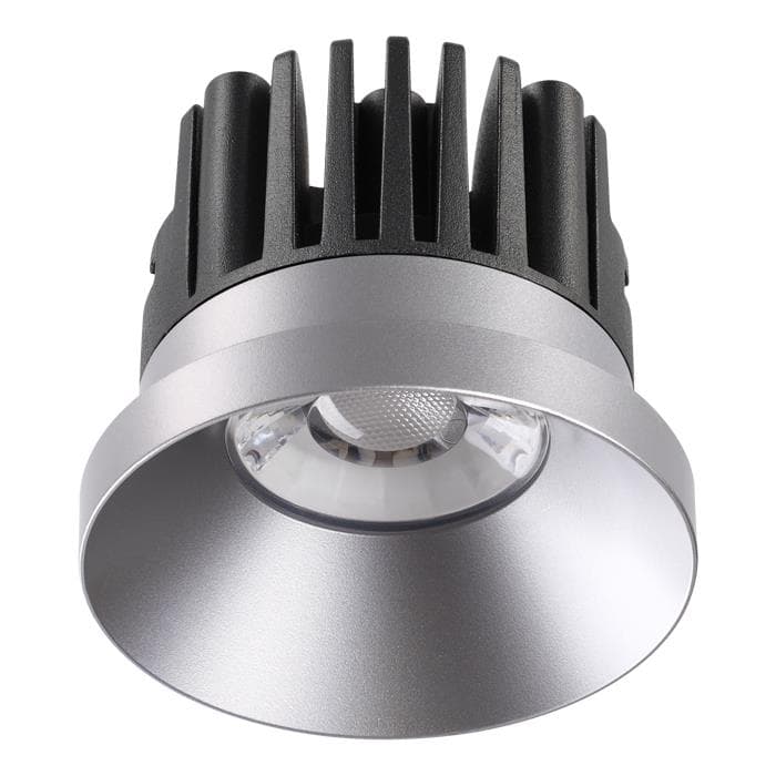 Novotech 357587 NT18 088 серебро Встраиваемый светильник IP44 LED 3000K 10W 100-265V METIS