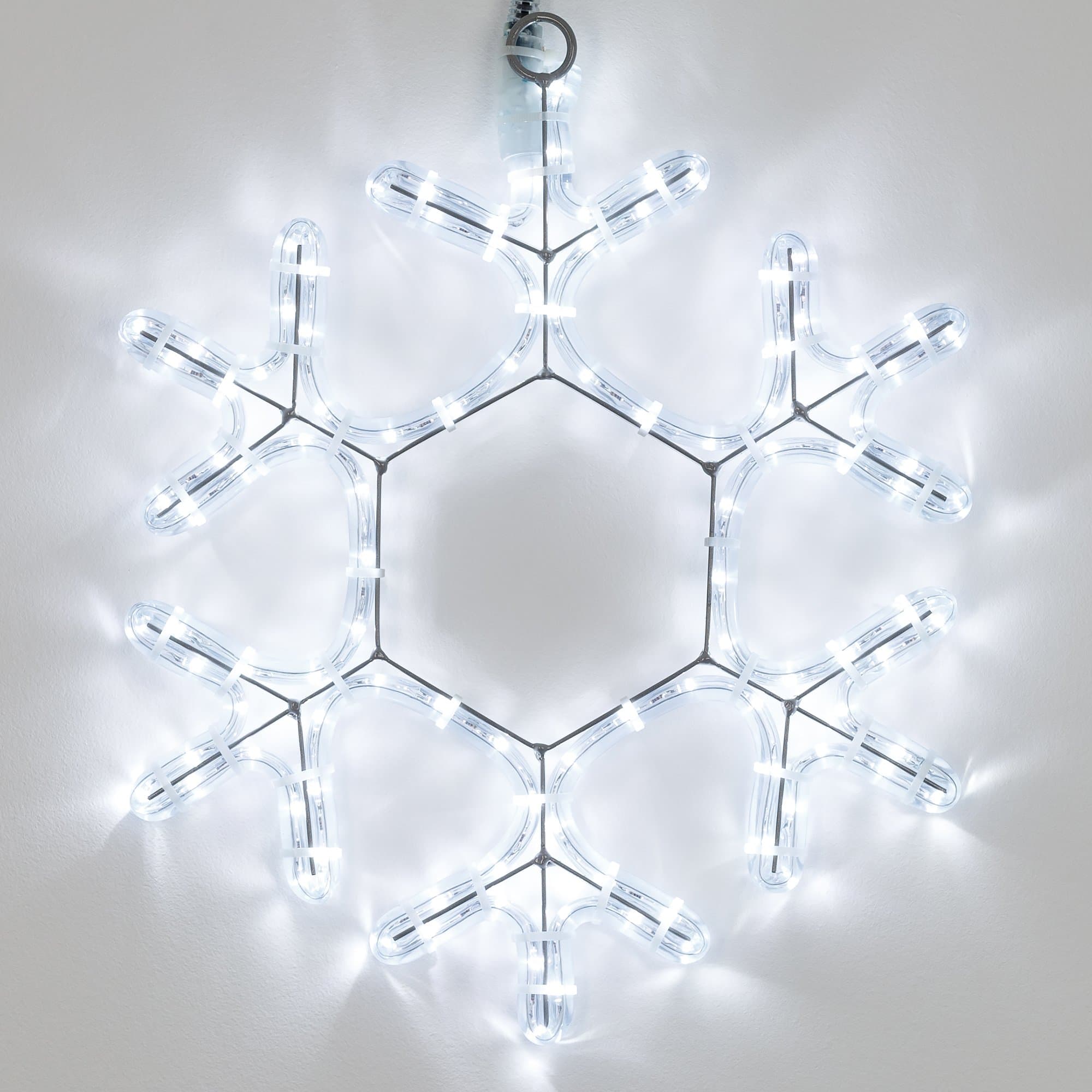 Arlight Фигура ARD-SNOWFLAKE-M7-450x375-126LED White (230V, 7.5W) (Ardecoled, IP65) 034249 — миниатюра 2