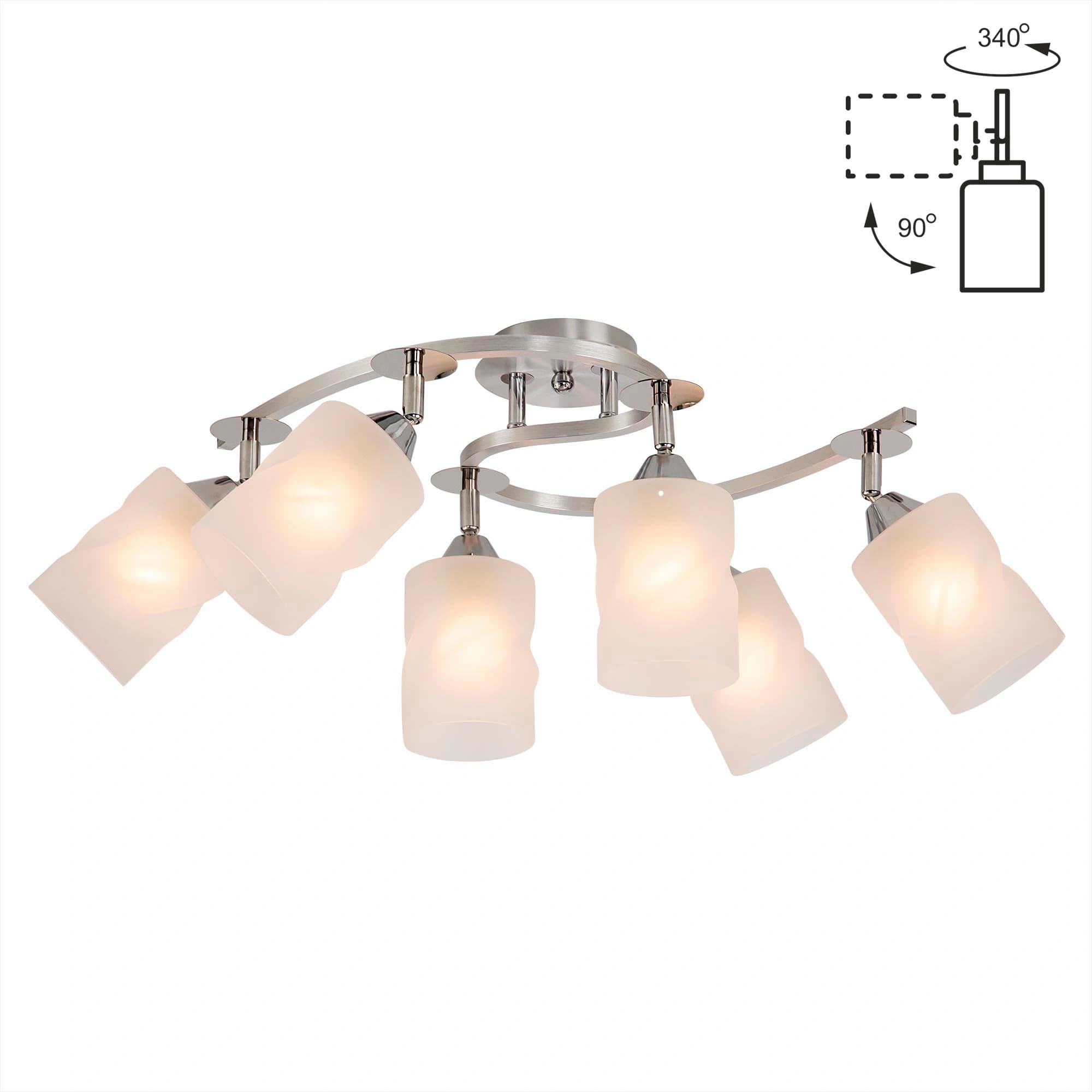 Citilux CL119260 Сиерра Алюм. Люстра — миниатюра 1