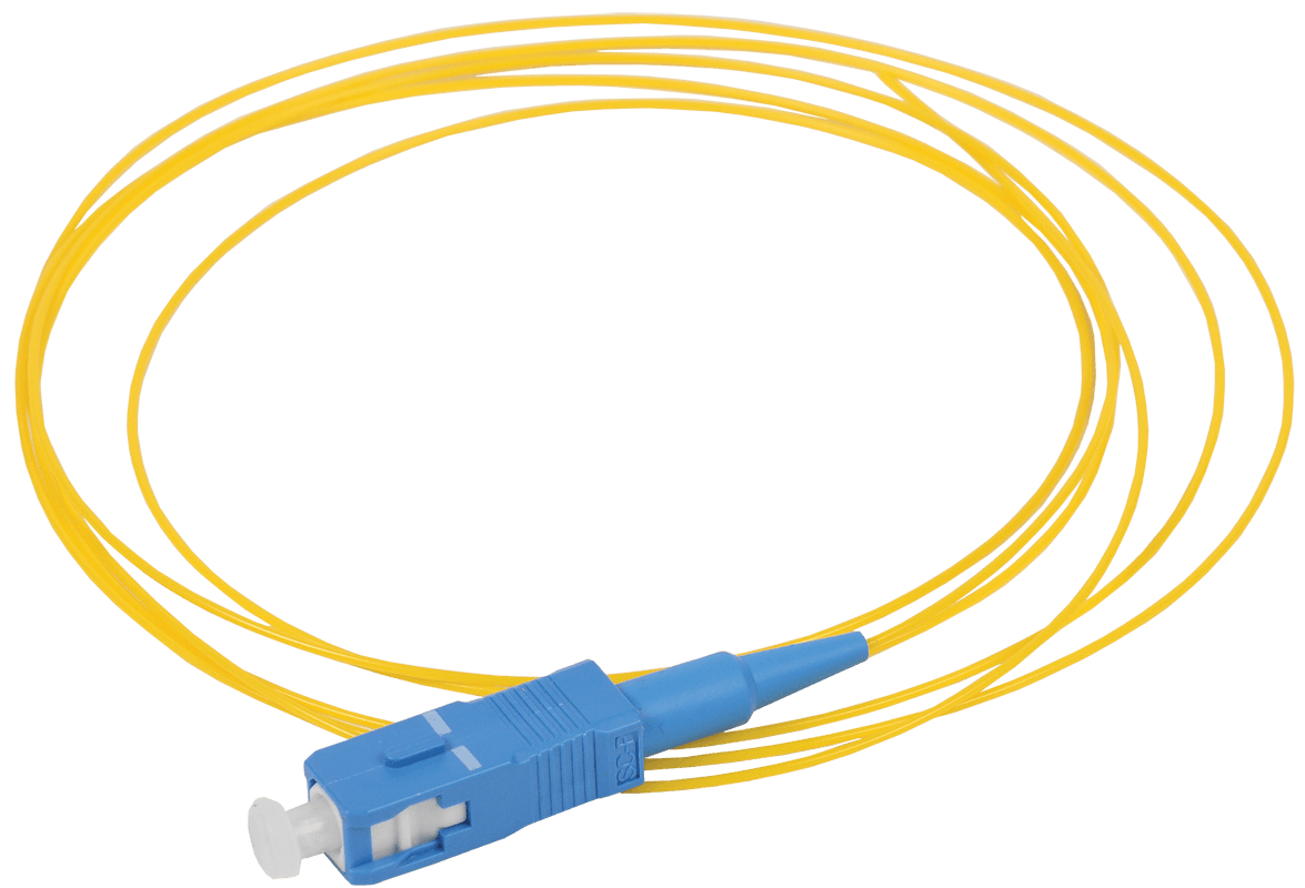 IEK ITK Оптический пигтеил, (SM), 9/125 (OS2), SC/UPC, LSZH, 1,5м FPT09-SCU-C1L-1M5 — миниатюра 1