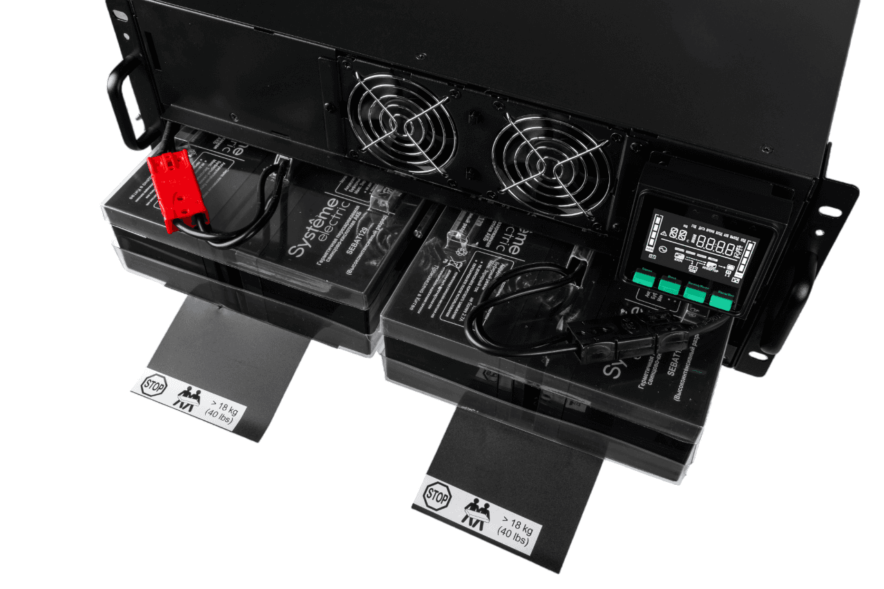 Systeme Electric ИБП SRTSE 2 поколения 8000 ВА/Вт, 4U,5 C13+3 C19,USB,RS-232,RS485,COM,сухие контакт,прлл,SNMP — миниатюра 5