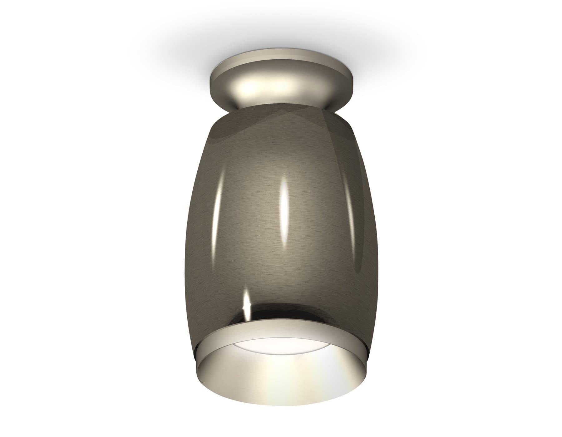 Ambrella Комплект накладного светильника XS1123041 DCH/MCH черный хром/хром матовый MR16 GU5.3 (N6904, C1123, N7033) — миниатюра 1