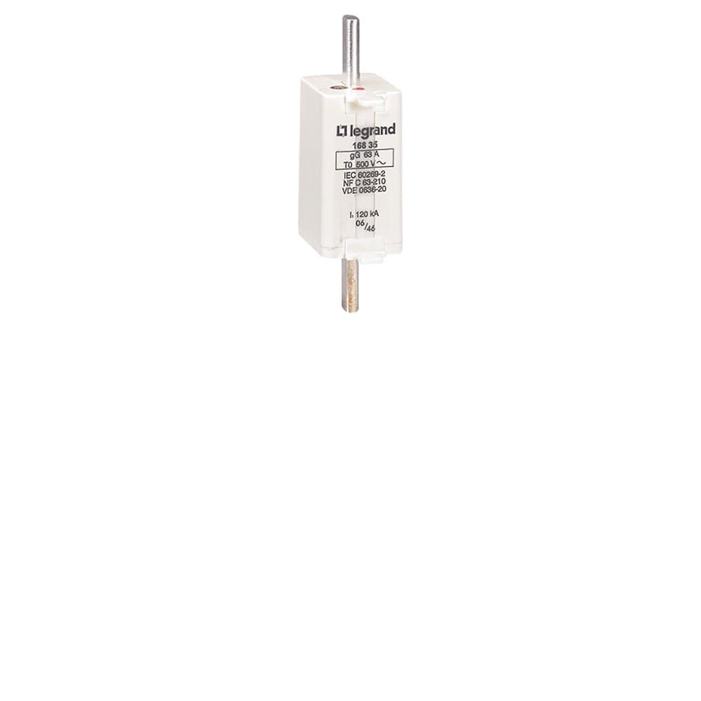 Legrand Предохранитель типа gG размер 0 с индикатором 63 A 016835