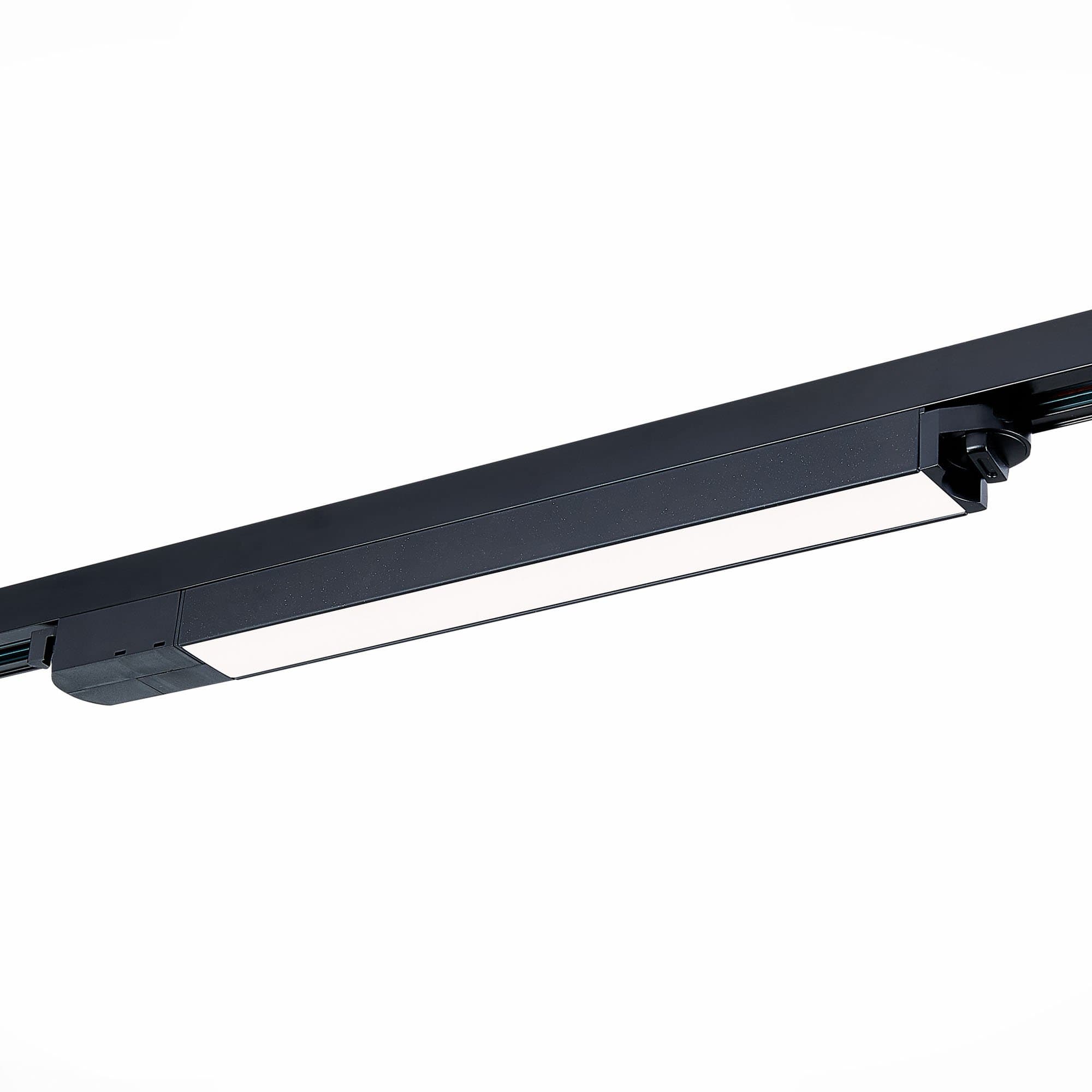 ST LUCE ST366.438.12 Светильник трековый Черный LED 1*12W 3000K 1 100Lm Ra>98 120 IP20 L400xW34xH32,5 180-240V