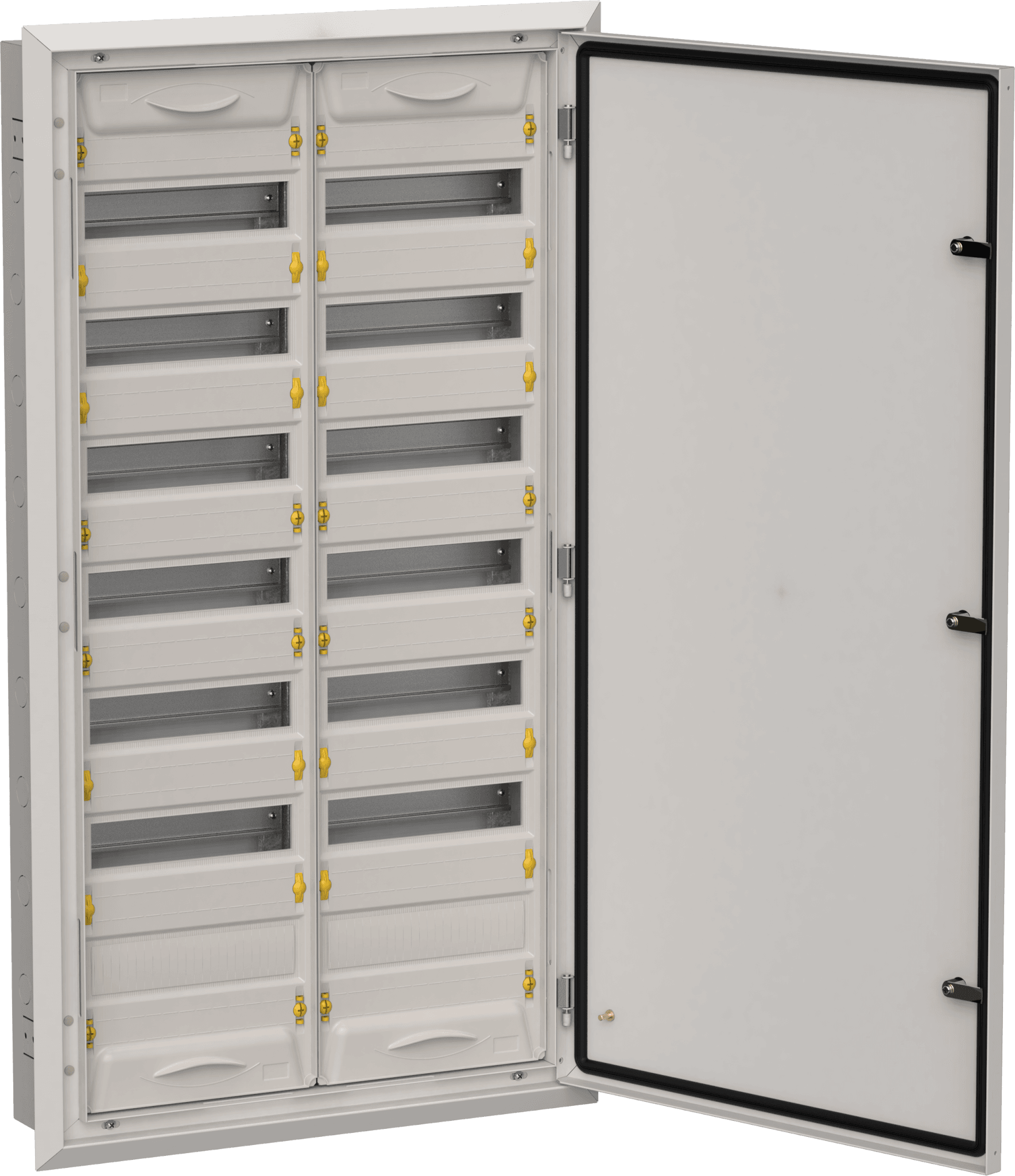 TITAN 5 Корпус мет. ЩРв-168 (2х84) 1130х625х130 IP31 сер IEK