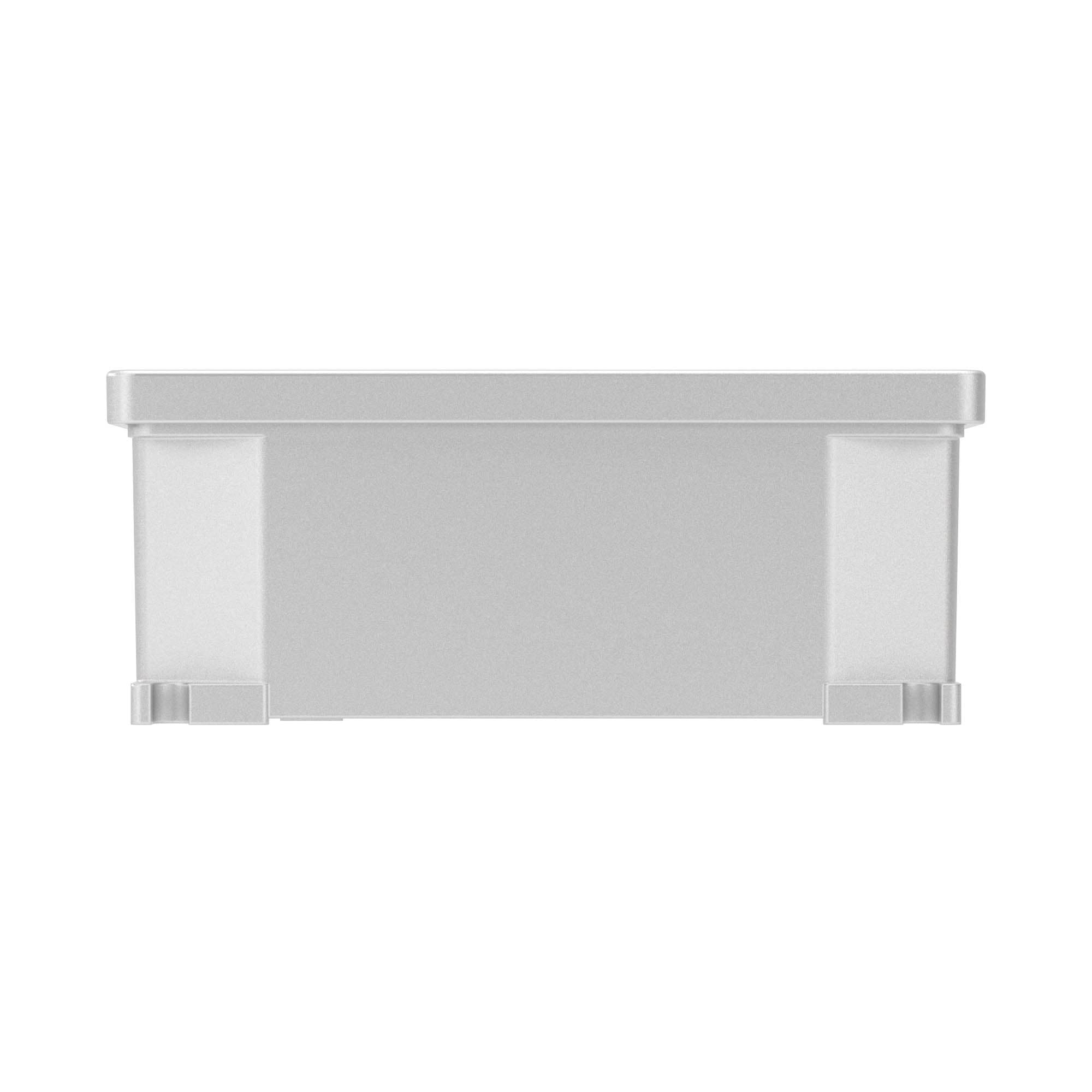 DKC Коробка ответвительная алюминиевая окрашенная, IP66/IP67, RAL9006, 128х103х55мм — миниатюра 3