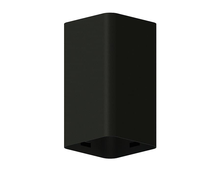 Ambrella Корпус светильника накладной для насадок 70*70mm C7821 SBK черный песок 70*70*H125mm MR16 GU5.3