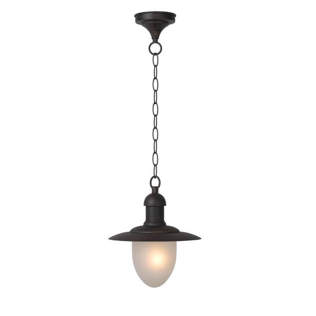 Lucide Aruba Растика Металл Подвесной светильник E27 60W 11872/01/97 — миниатюра 1