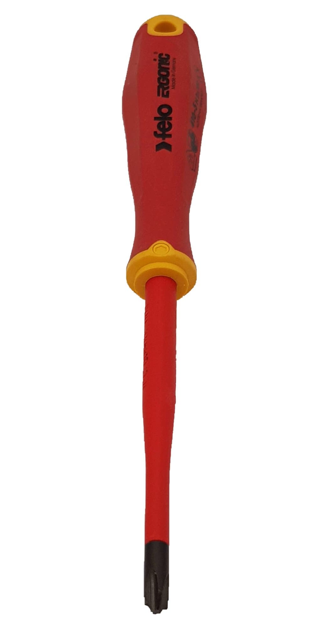 Felo Отвертка диэлектрическая Ergonic  крестовая +/- H 2X100 41620390