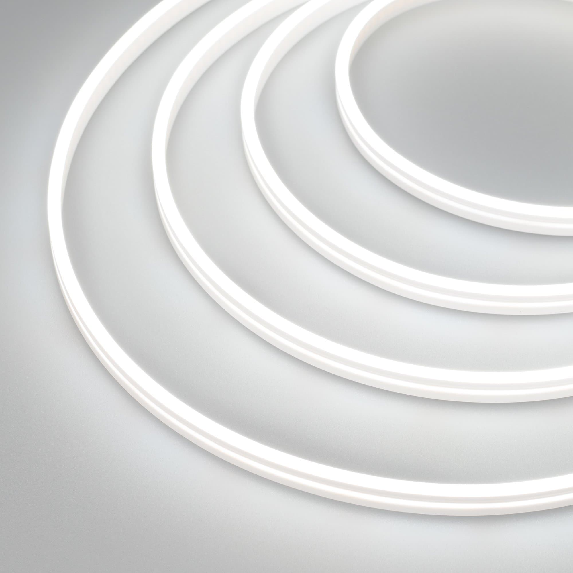 Arlight Гибкий неон ARL-MOONLIGHT-1004-SIDE 24V White (6.8 Вт/м, IP65) 027944 — миниатюра 4