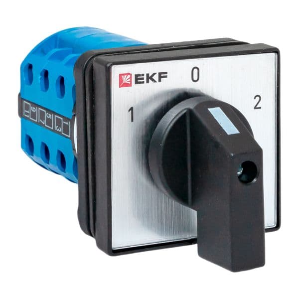 EKF Переключатель кулачковый ПК-1-23 10А 3P «1-0-2» IP65 — миниатюра 1