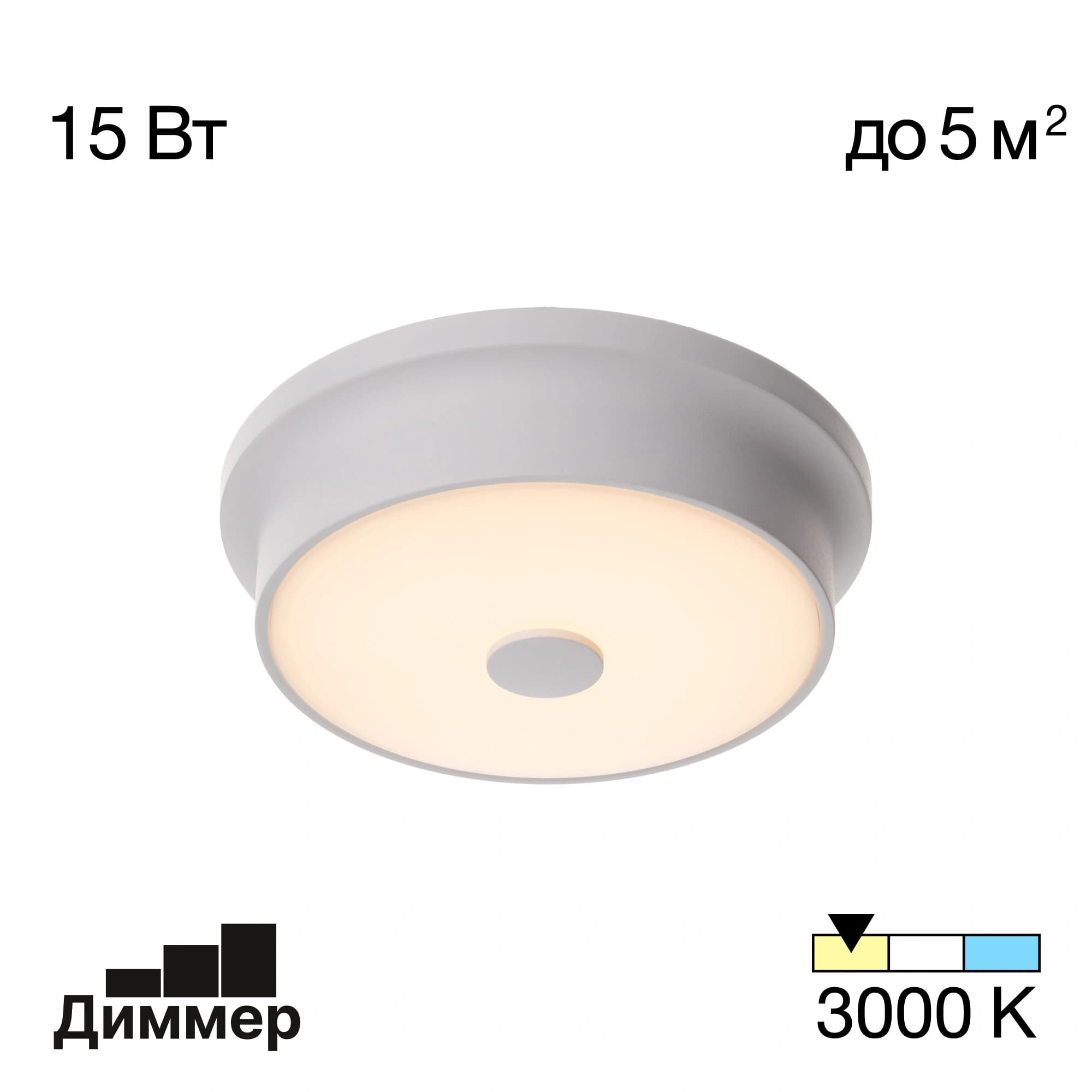 Citilux CL706210 Фостер-2 Белый Светильник Наст.-Потол