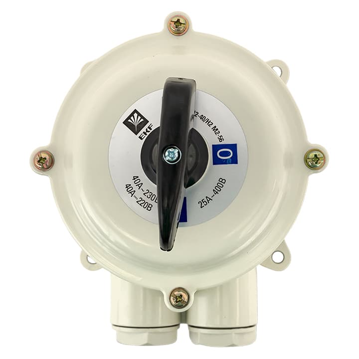EKF PROxima Пакетный переключатель ПП 2-40/Н2 М2 пл. IP56 — миниатюра 3