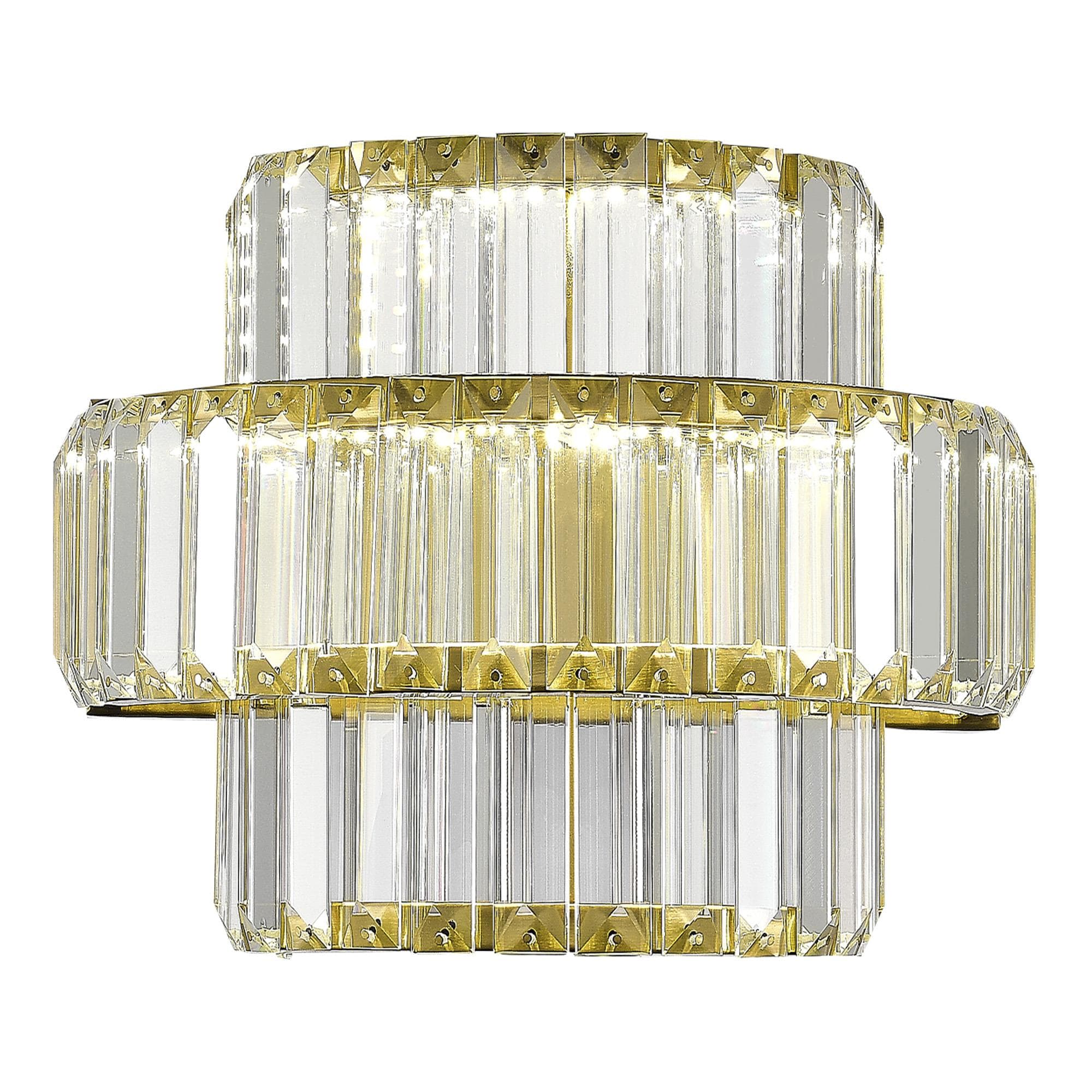 ST LUCE SL1622.311.01 Светильник настенный Латунь/Прозрачный LED 1*21W 4000K