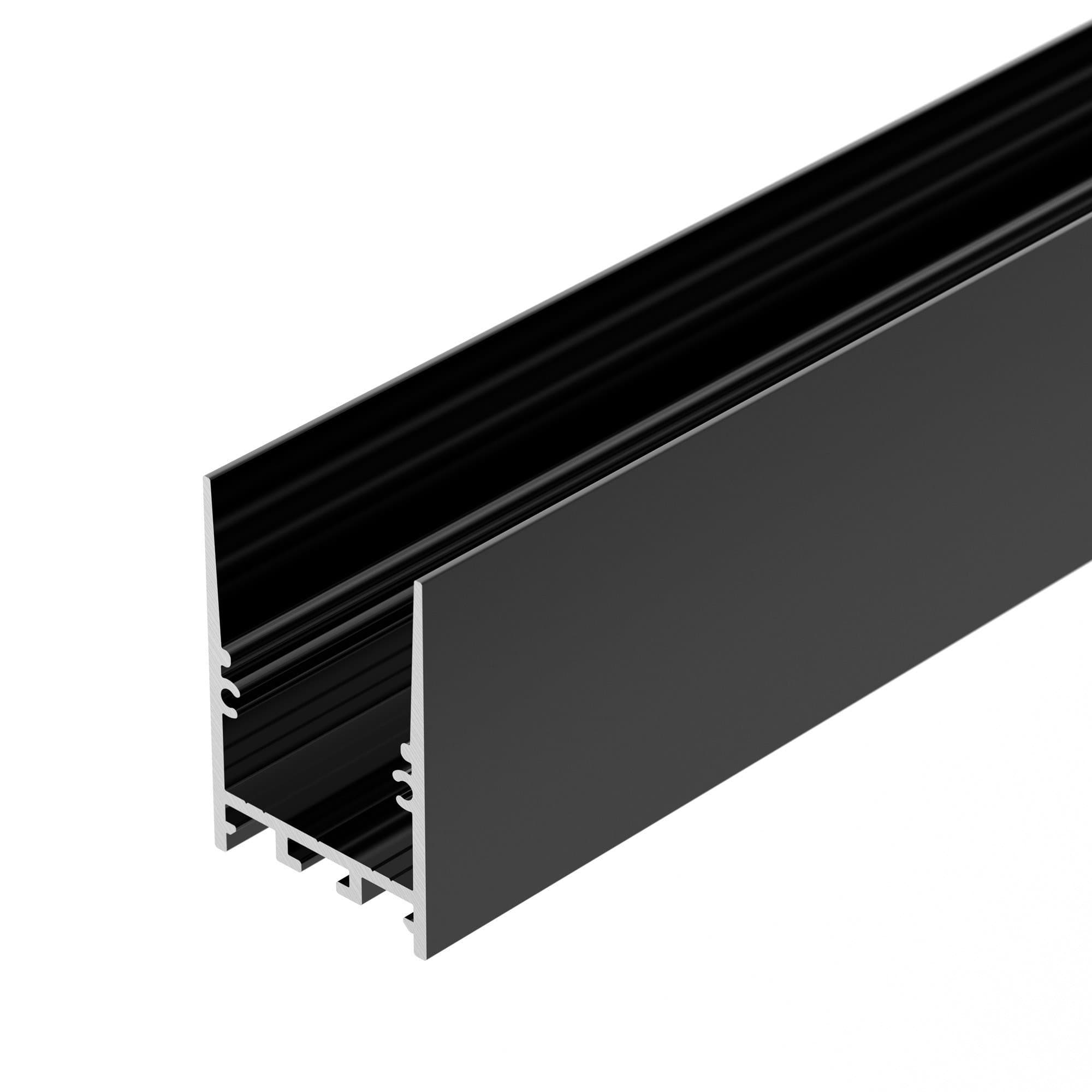 Arlight Профиль SL-COMFORT-3551-2000 ANOD BLACK (Алюминий) 031730 — миниатюра 3