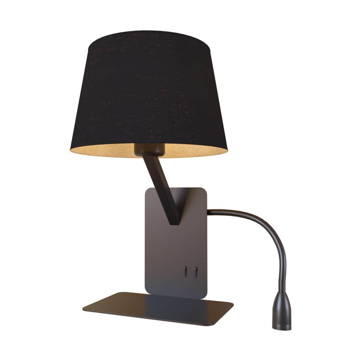 LOFT IT LOFT9993-BL Бра 1xE14 max 40W+LED+USB LOFT9993-BL, шт — миниатюра 2