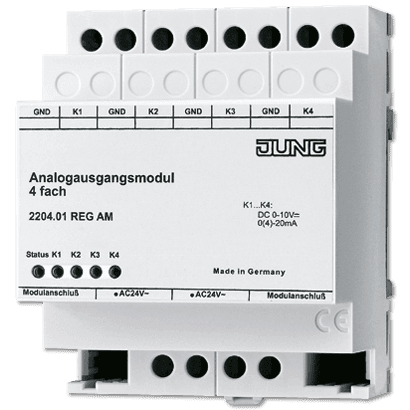 JUNG KNX Аналоговый выход 2204.01REGAM