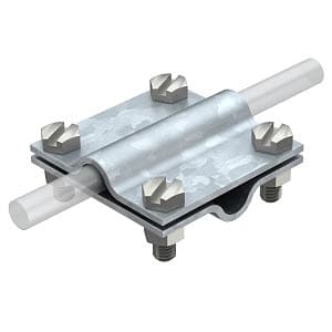 OBO Bettermann Соединитель проволоки крестовой 5312035 — миниатюра 2