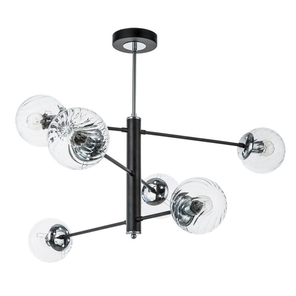 Arte Lamp SEGIN Светильник потолочный лампа накаливания A3566PL-6BK