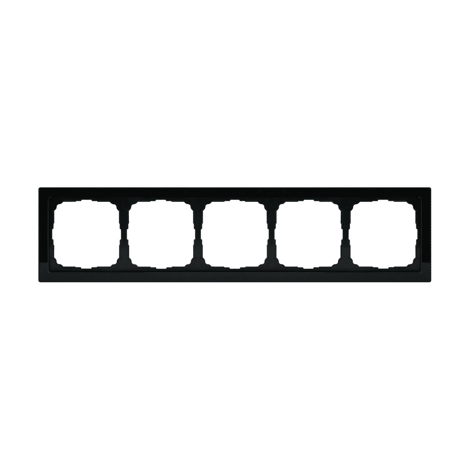 Systeme Electric ArtGallery Pure Органическое стекло Черный Рамка 5-ая — миниатюра 2