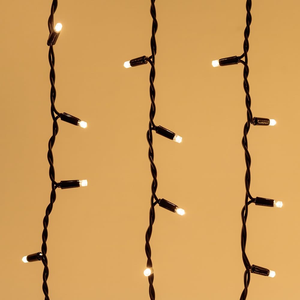 Arlight Светодиодная гирлянда ARD-CURTAIN-PRO-2000x3000-BLACK-760LED-STD WARM (230V, 70W) (Ardecoled, IP65) 026065 — миниатюра 2