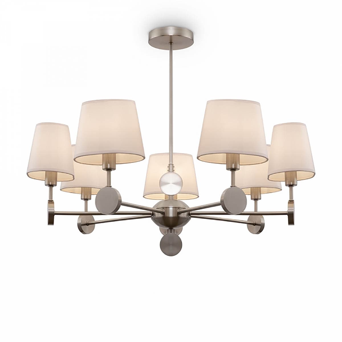Freya Classic Никель Люстра FR2028PL-07N