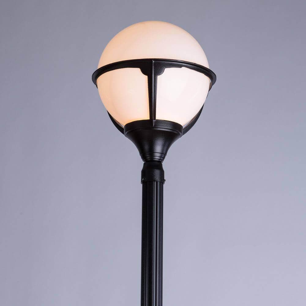 Arte Lamp Monaco Черный/Белый Светильник уличный наземный 100W E27 A1497PA-1BK — миниатюра 2