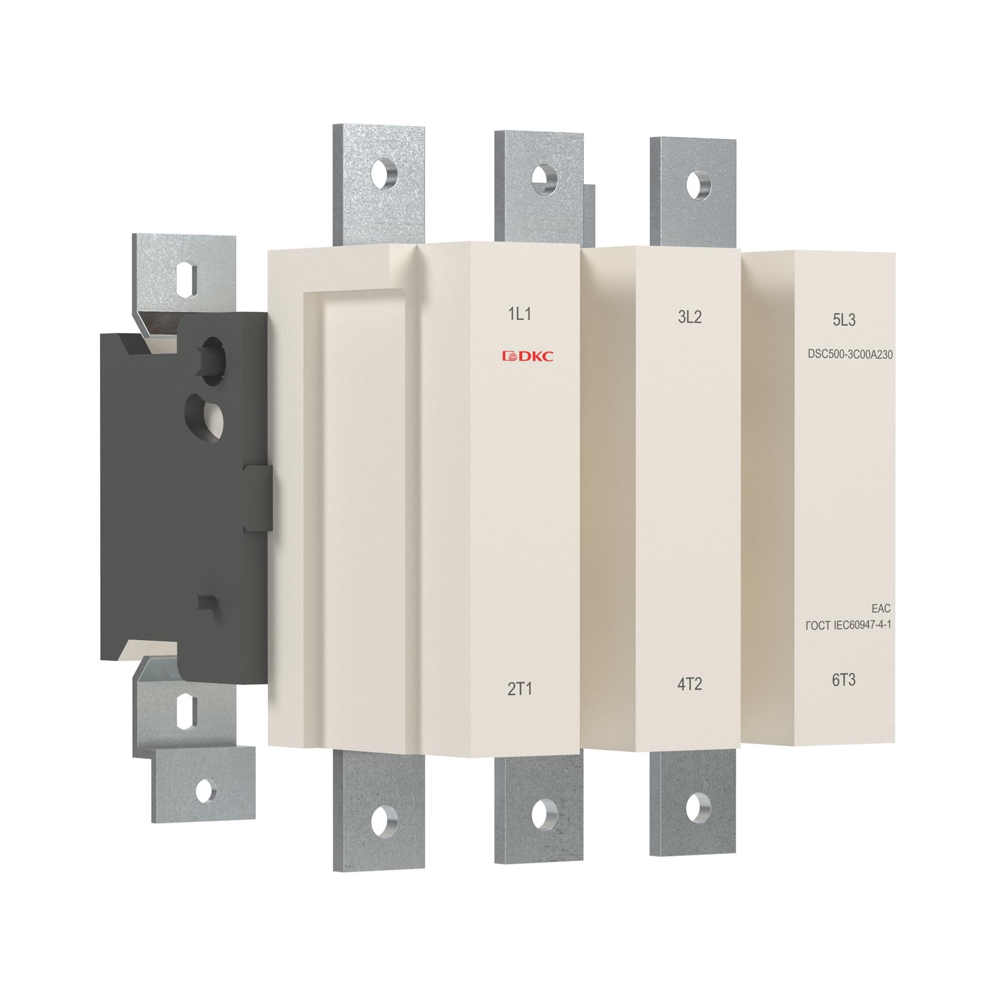 DKC Магнитный контактор DSC800-3C00A230 800А 400кВт (AC3) кат 220В AC