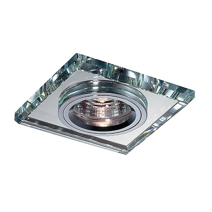 Novotech 369435 NT10 234 хром/зеркальный Встраиваемый НП светильник IP20 GX5.3 50W 12V MIRROR