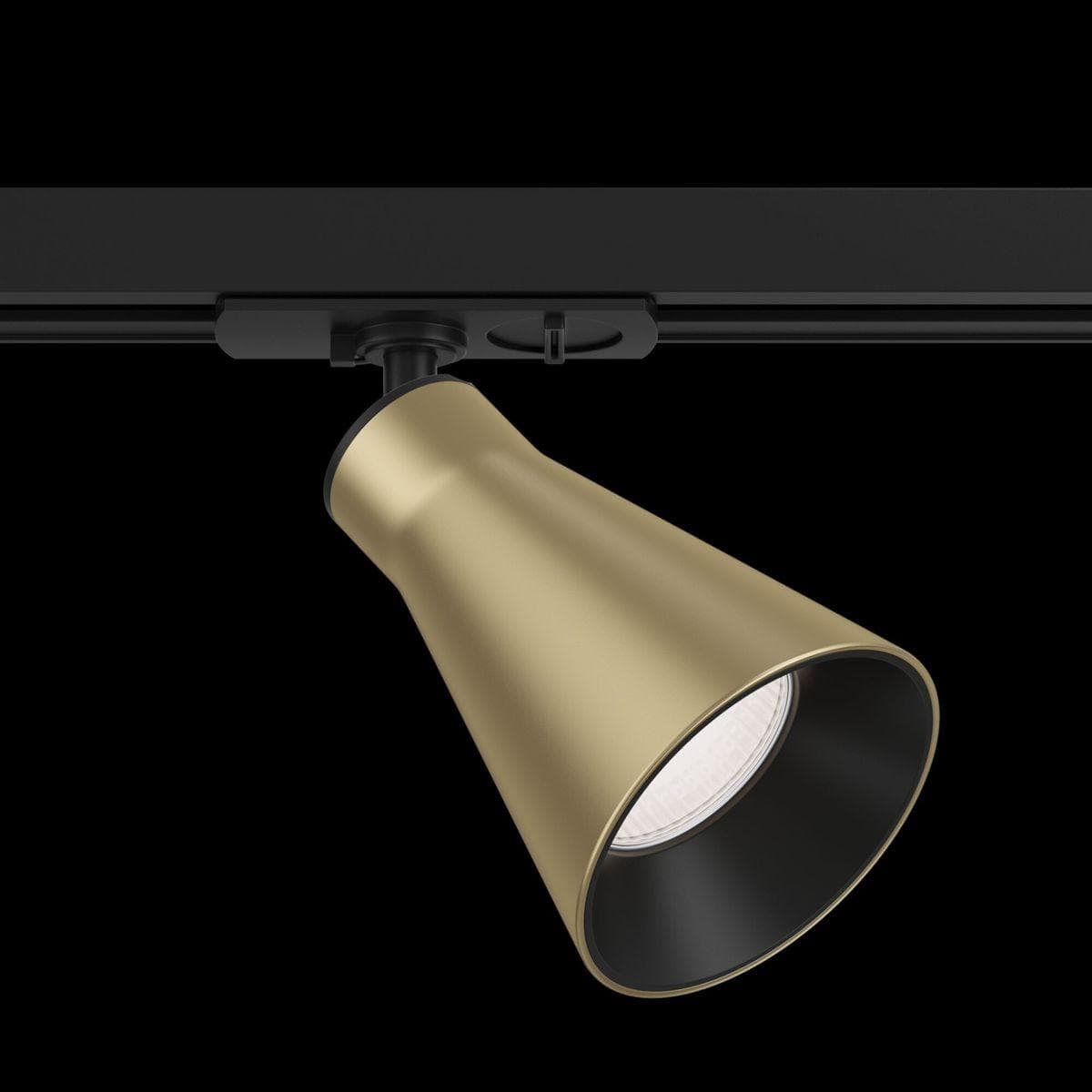 Maytoni Single phase track system Матовое Золото Светильник трековый TR022-1-GU10-MG — миниатюра 8