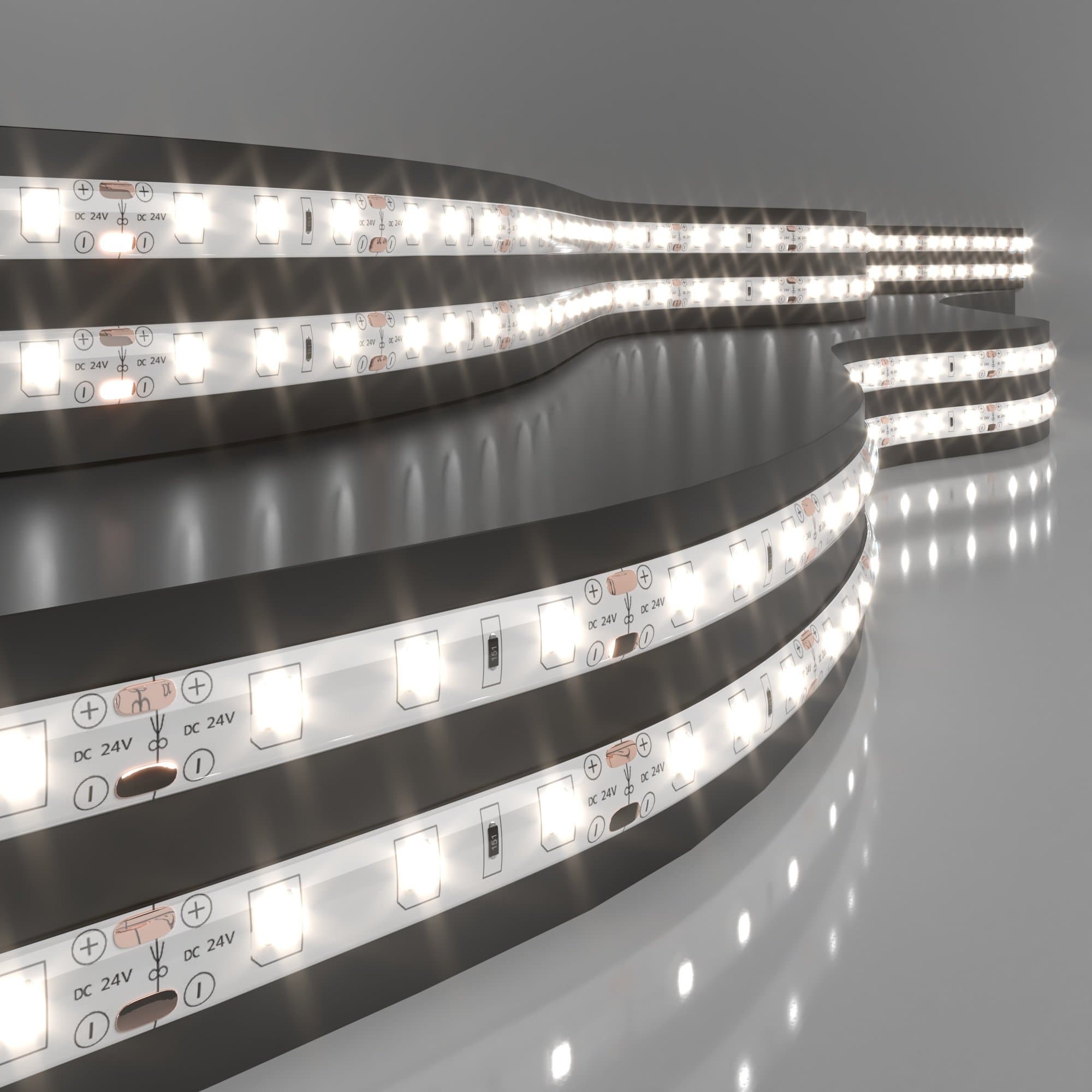 Elektrostandard 2835 24V 60Led 4,8W IP65 / Лента светодиодная 60Led 4,8W IP65 4200K дневной белый a052957